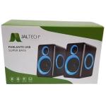 Parlantes Computador Usb Jaltech Super Bass