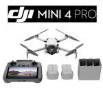 Drone Dji Mini 4 Pro 4k Uhd Control Rc2 - Combo 3 Baterias
