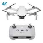 Drone Dji Mini 4k, distancia 10 km, cámara 4k, color plateado