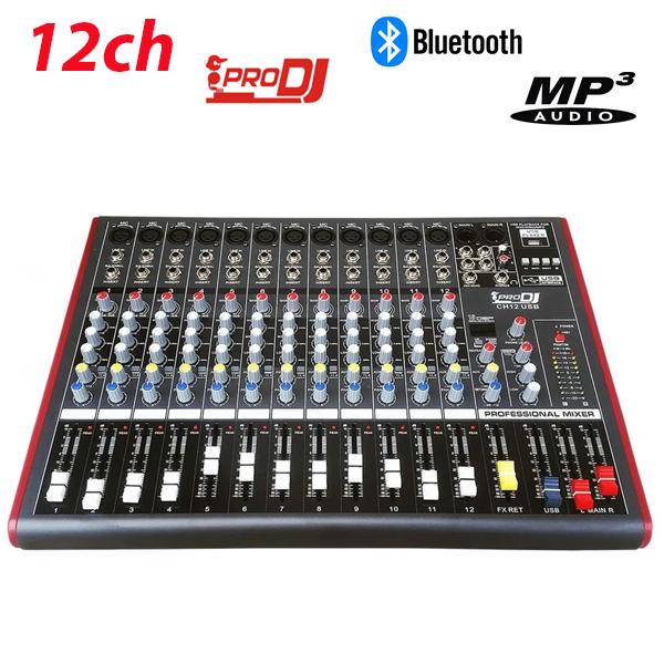Pro Dj Ch12 Usb Consola Pasiva Mezclador Bluetooth / Mixer