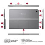 Tablet Lenovo Tab Plus 2k Pulgadas Wifi 256gb Ram 8gb Gray